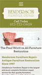 Mobile Screenshot of hendersonfurniturerepair.ca